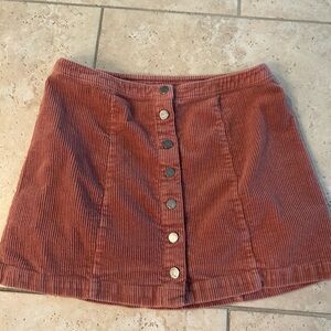 Corduroy Skirt